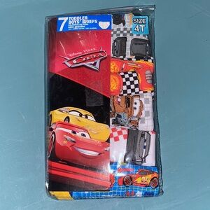 Cars Toddler Boys' Briefs - Red, Black, Gray